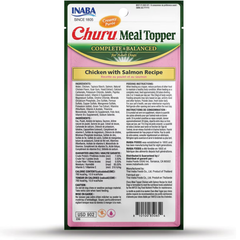 INABA Churu Meal Topper Dog Chicken with Salmon Recipe