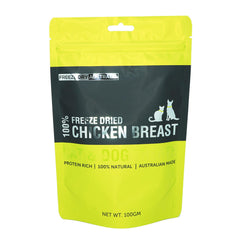FDA Freeze Dry Australia - Freeze Dried Diced Chicken Breast 100g