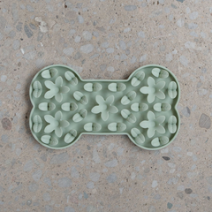 Dexypaws - Enrichment Snuffle Mat Bone Sage Green