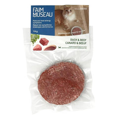Faim Museau - Single Patty Duck & Beef Frozen Raw Cat Food