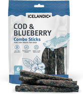 Icelandic+ Dog Cod & Blueberry Combo Sticks