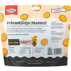Primal Dog Treats FriendChips Matter Jerky Beef