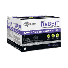 Iron Will Raw - Basic Rabbit Single Protein