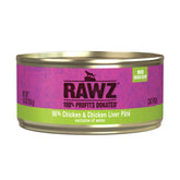 RAWZ Cat 96% Chicken and Chicken Liver Pate 155g