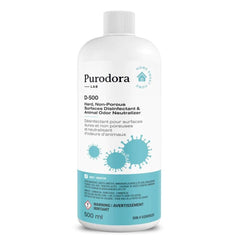 PURODORA (D-500) Hard, Non-Porous Surfaces Disinfectant & Animal Odor Neutralizer