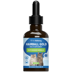 Pet Wellbeing - Hairball Gold for Cats