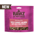 RAWZ Cat Salmon, Goat's Milk & Green Mussels Freeze Dried Treat 1oz