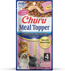 INABA Churu Meal Topper Cat Tuna with Salmon Recipe