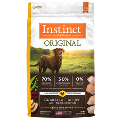 Instinct Dog Original Grain-Free Kibble Cage-Free Chicken