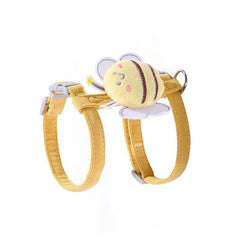 Pet Harness Plush Bee with Leash