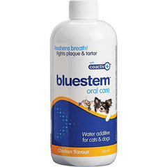 Bluestem Oral Care Water Additive Chicken 500ml | Dog & Cat