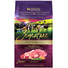 Zignature Dog Goat Formula