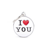 MyFamily - Charms "I Love You" ID Tag
