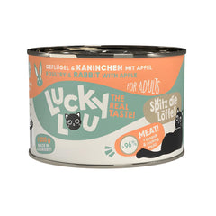 Lucky Lou - Poultry & Rabbit with apple