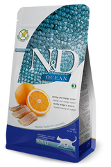 FARMINA N&D Cat OCEAN Adult Herring and Orange