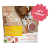 Faim Museau - Chicken & Turkey Frozen Raw Dog Food