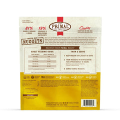 Primal Dog Frozen Raw Rabbit Nuggets