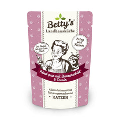 Betty's Country Kitchen - Cat Fresh Pouch Pure Beef with Borage Oil 100g
