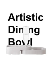 Pidan "Block" Pet Double Bowl