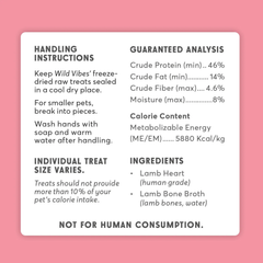 WILD VIBES Lamb Heart and Bone Broth 80g