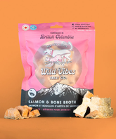 WILD VIBES Salmon and Bone Broth 75g