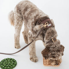 Dexypaws - Enrichment Snuffle Mat Circle Army Green