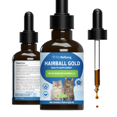 Pet Wellbeing - Hairball Gold for Cats