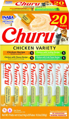 INABA Churu Puree Chicken Variety Box
