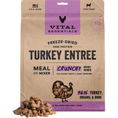 Vital Essentials - Dog Freeze-Dried Turkey Entree Mini Nibs