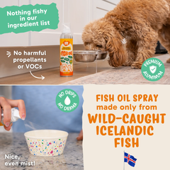 FAM Pets - Wild Caught Icelandic Fish Oil Spray