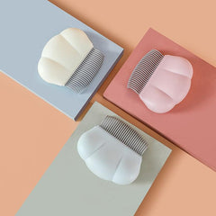 Pet Massager Shell Comb for Short to Medium Hair