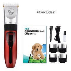 Pet Rechargeable USB electric shaver kit