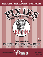 Carnivora - Pixies Freeze Dried Bison Diet