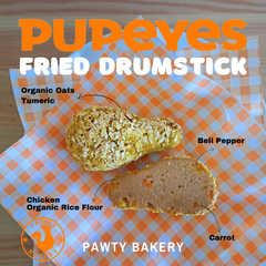 Pawty Bakery - Pupeyes "Fried" Drumstick (2pcs - Frozen)