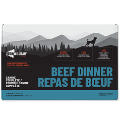 Iron Will Raw - Canine Complete Beef Single Protein Dinner