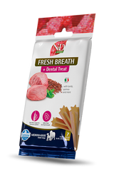 FARMINA N&D Dog Treat Quinoa Fresh Breath Dental Treat Lamb Adult Medium & Maxi