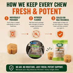 FAM Pets - Hip & Joint Soft Chews for Dogs