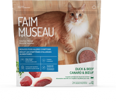 Faim Museau - Duck & Beef Frozen Raw Cat Food