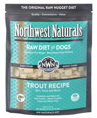 Northwest Naturals - Dog Raw Frozen Trout Nuggets