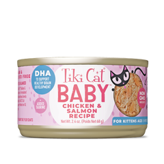 Tiki Cat Baby Chicken & Salmon Recipe 2.4oz