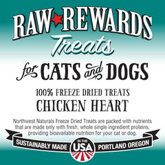 Northwest Naturals - Freeze Dried Chicken Hearts Treats 3oz