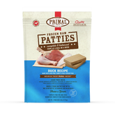 Primal Dog Frozen Raw Duck & Turkey Patties