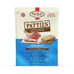 Primal Dog Frozen Raw Duck & Turkey Patties