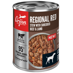 ORIJEN Dog Regional Red Stew with Shredded Beef & Lamb 363g