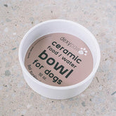 Dexypaws - Ceramic Bowl White 6.3"