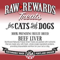 Northwest Naturals - Freeze Dried Beef Liver Treats 3oz