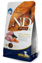 FARMINA N&D Dog BROWN Puppy Lamb, Norwegian Kelp MINI