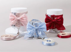 Bow-Knot Cat Harness & Leash Set