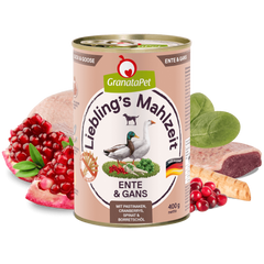 GranataPet Dog Liebling's Mahlzeit Duck & Goose