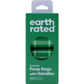 Earth Rated - Dog Poop Bags With Handles on a Roll Lavender